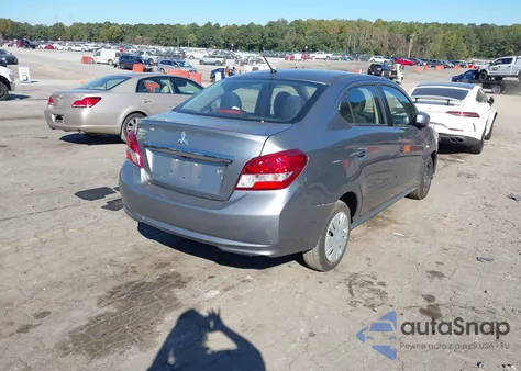 2020 Mitsubishi Mirage G4 Es z USA, uszkodzony, nr VIN ML32F3FJ9LHF08388